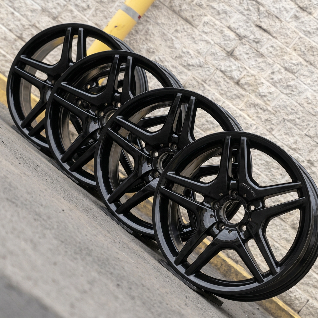 Mercedes E55 E63 AMG 18" inch rim OEM 2003-2009 Genuine Original Wheels Set of 4