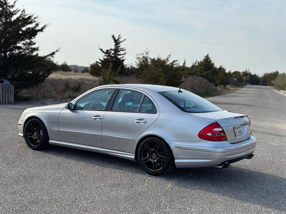 Mercedes E55 E63 AMG 18" inch rim OEM 2003-2009 Genuine Original Wheels Set of 4 - Image 3