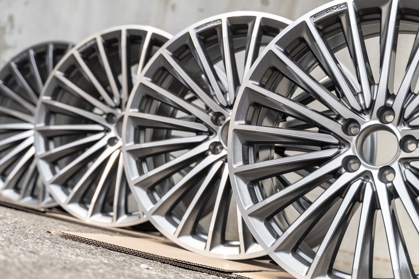 Mercedes EQE Sedan 21" inch rim OEM 2023-2026 EQE350 EQE500 AMG Wheels SET NEW - Image 12
