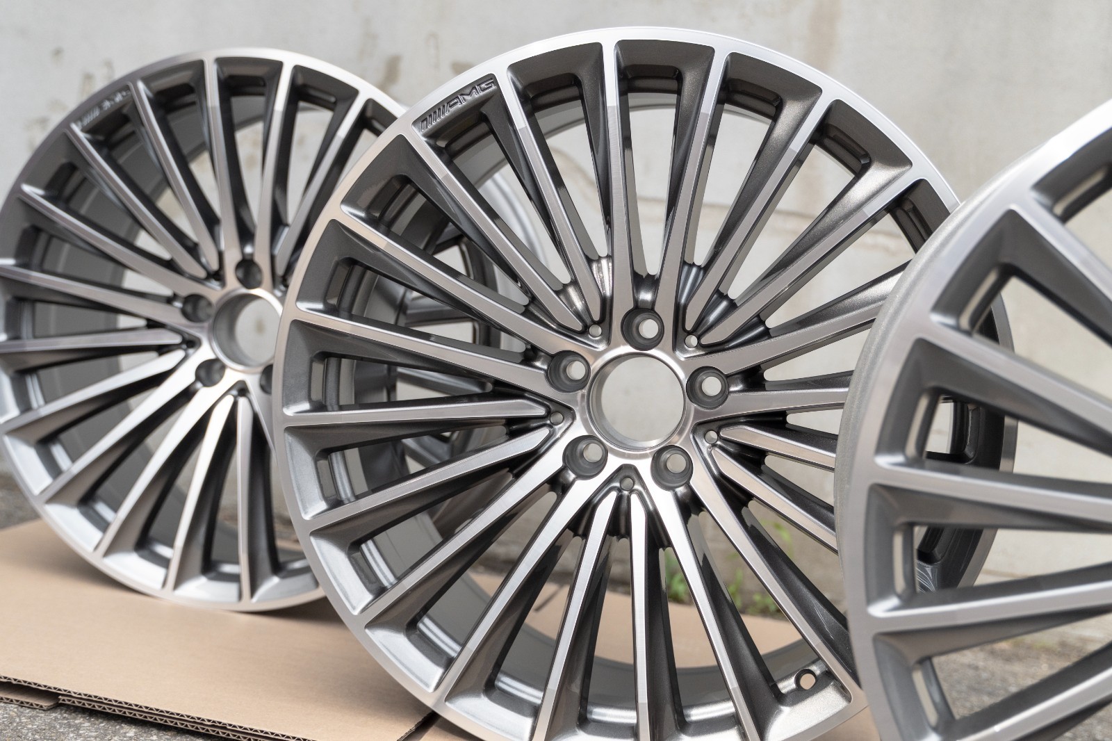 Mercedes EQE Sedan 21" inch rim OEM 2023-2026 EQE350 EQE500 AMG Wheels SET NEW - Image 14