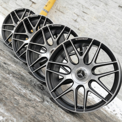 Mercedes G550 G580 G63 AMG 22" inch rim OEM 2018-2026 Genuine Forged Wheels Set