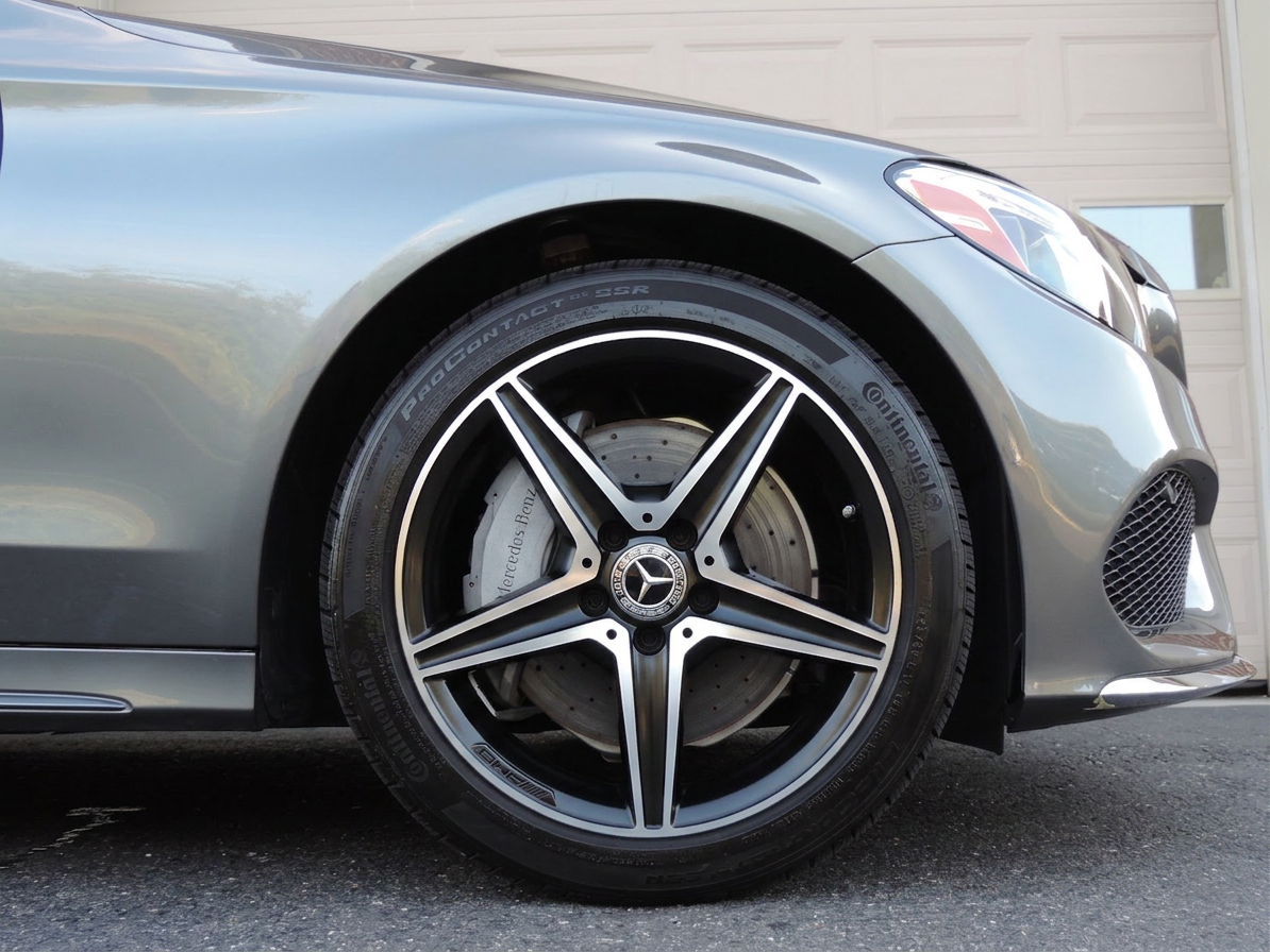 Mercedes C300 C400 18" inch Rim OEM 2015-2021 Genuine Original AMG wheel SET - Image 4