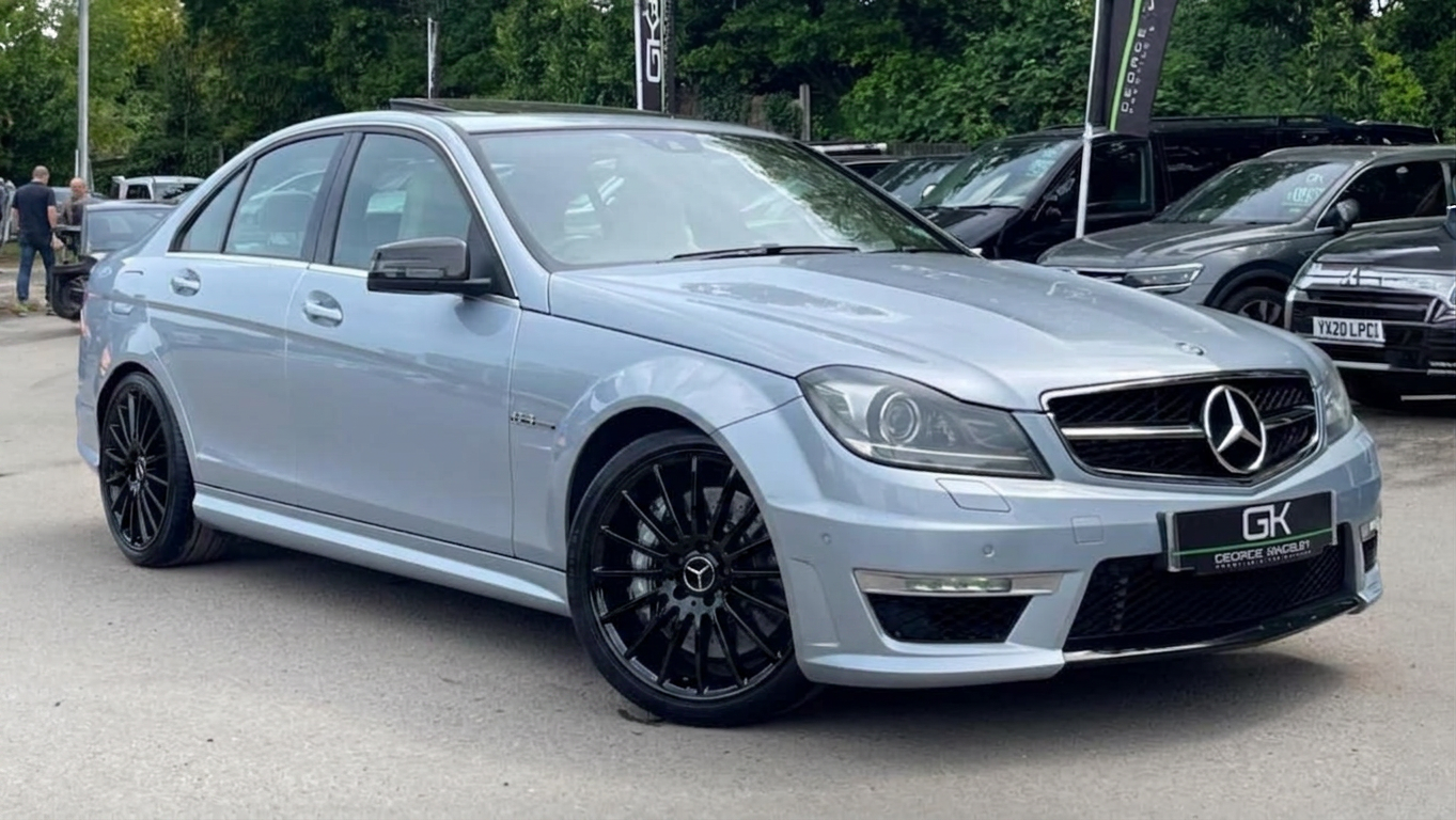Mercedes C63 AMG 19" inch rim OEM 2008-2015 Genuine Affalterbach wheels Set of 4 - Image 2