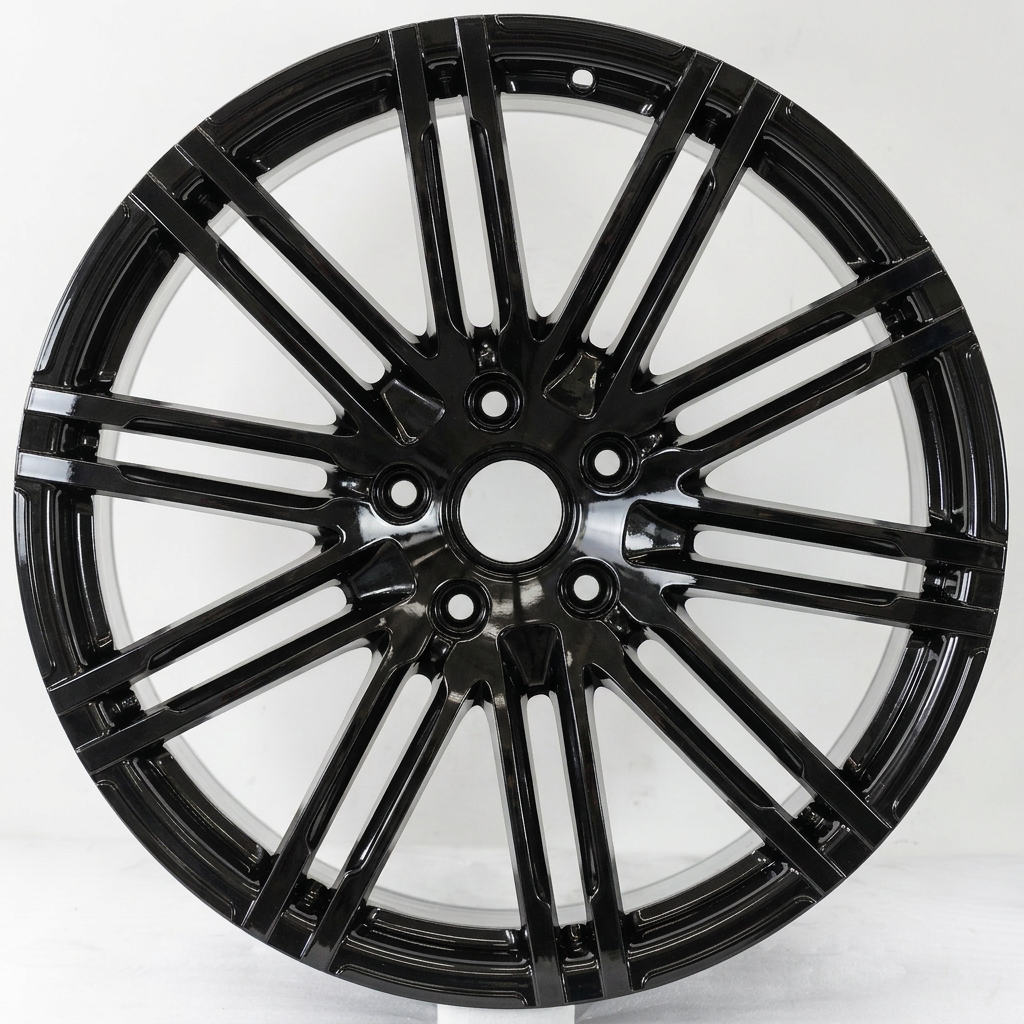 Porsche Cayenne 21" inch rim OEM 2010-2017 Genuine Original Turbo III Wheel - Image 2
