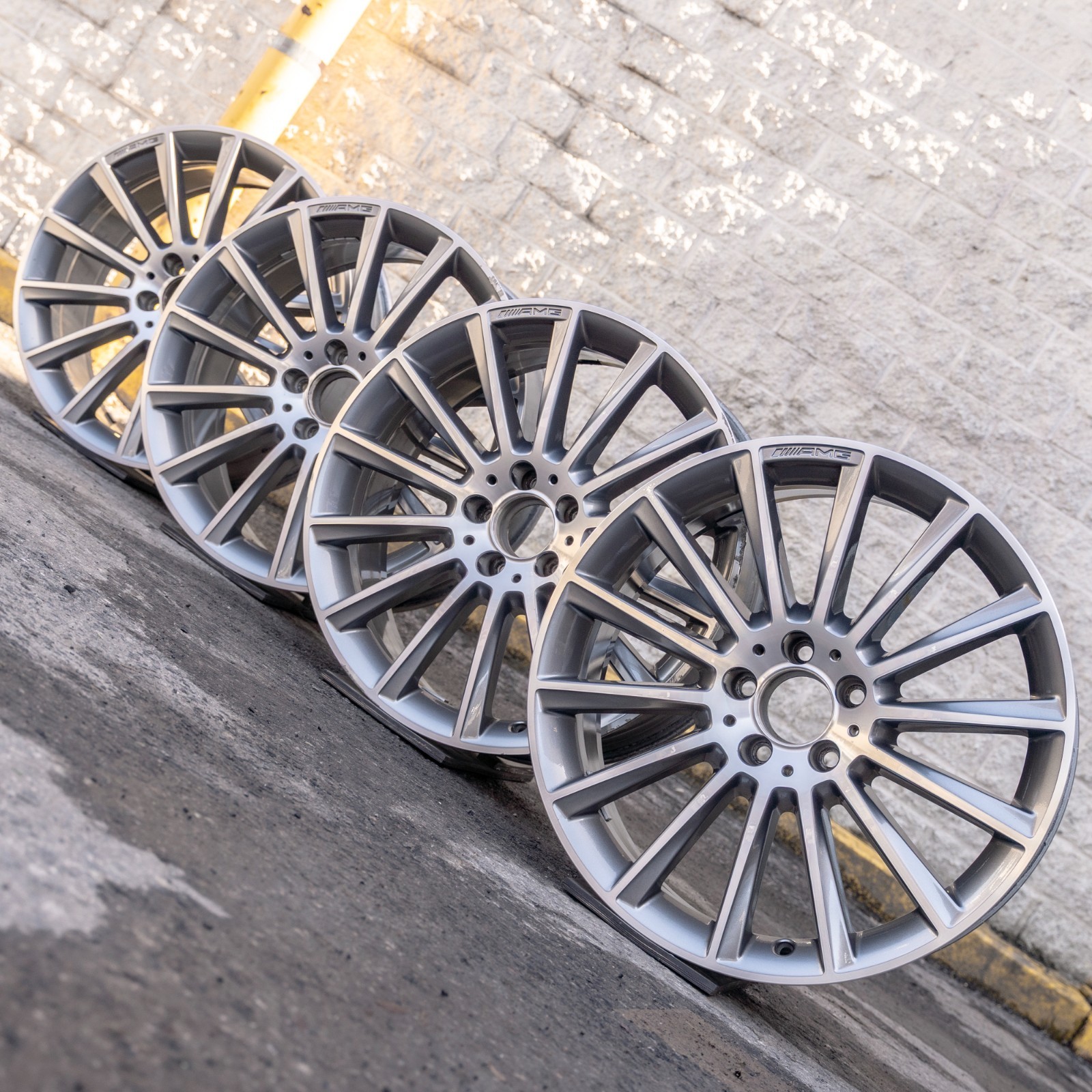 Mercedes C300 C450 C43 AMG 19" Inch OEM 2015-2022 Genuine Original wheel set