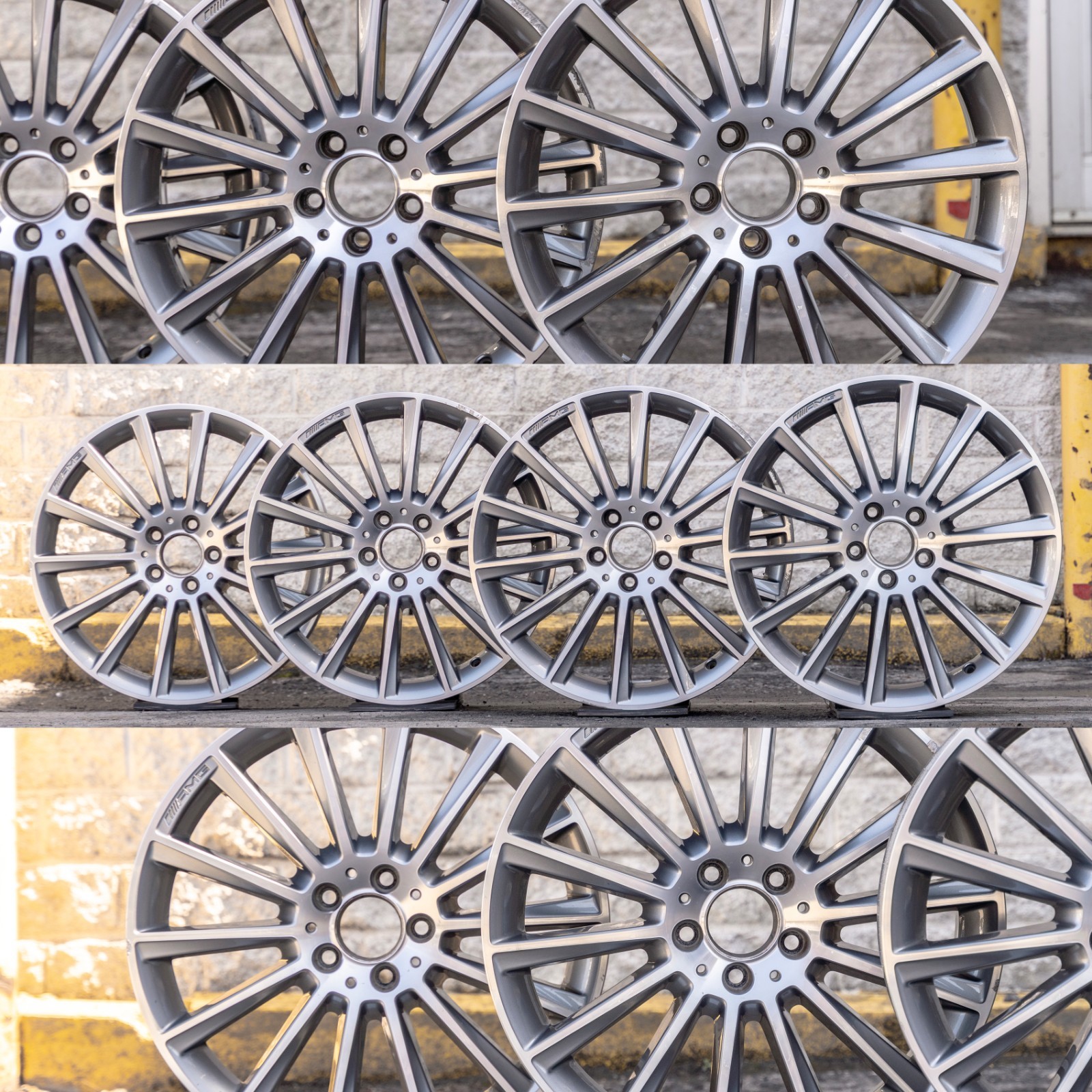 Mercedes C300 C450 C43 AMG 19" Inch OEM 2015-2022 Genuine Original wheel set - Image 3