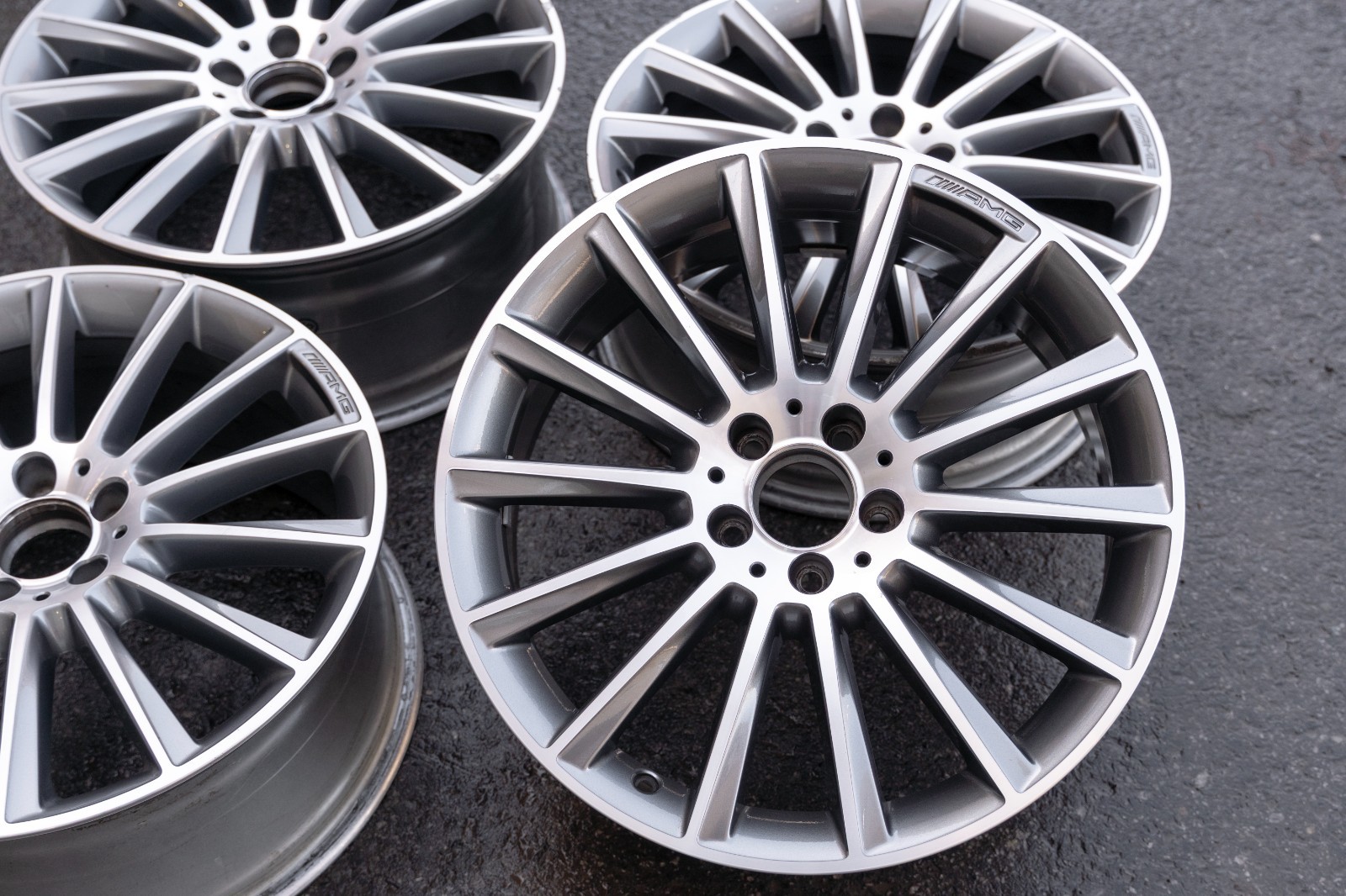 Mercedes C300 C450 C43 AMG 19" Inch OEM 2015-2022 Genuine Original wheel set - Image 5