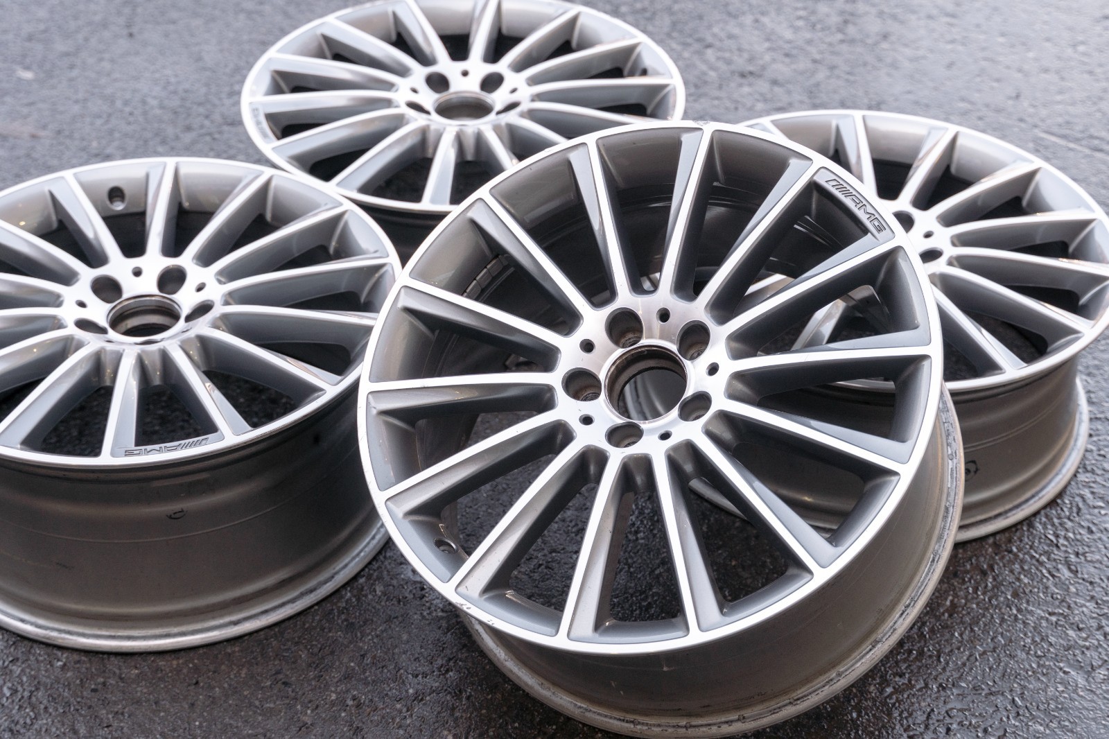 Mercedes C300 C450 C43 AMG 19" Inch OEM 2015-2022 Genuine Original wheel set - Image 16