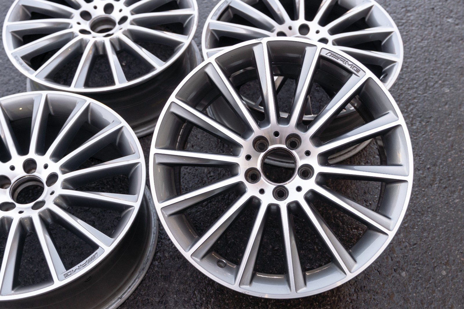 Mercedes C300 C450 C43 AMG 19" Inch OEM 2015-2022 Genuine Original wheel set - Image 17