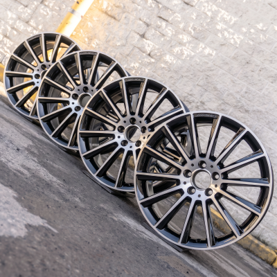 Mercedes SLK350 SLK55 SLC300 SLC43 18" inch rim OEM 2012-2020 AMG Wheels Set NEW
