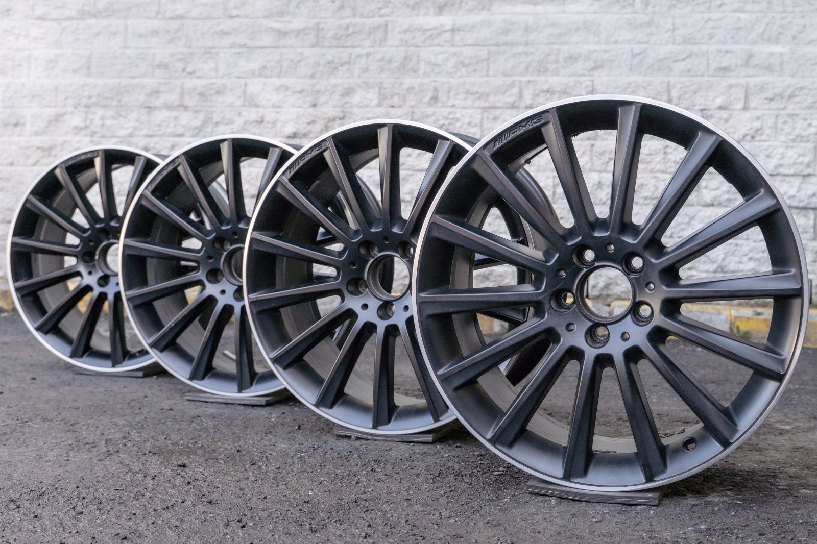 Mercedes CLA35 AMG 19" inch rim OEM 2019-2026 Genuine wheels Set - Read Listing - Image 5