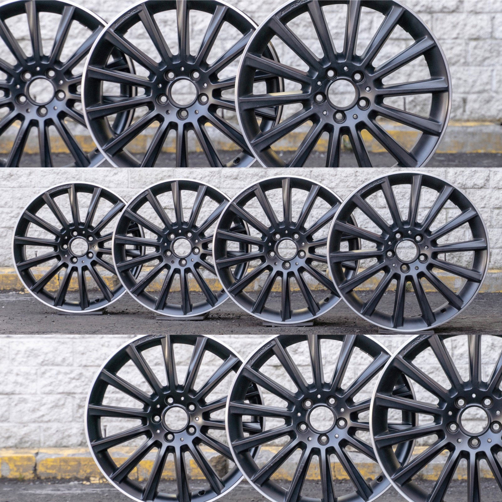 Mercedes CLA35 AMG 19" inch rim OEM 2019-2026 Genuine wheels Set - Read Listing - Image 6