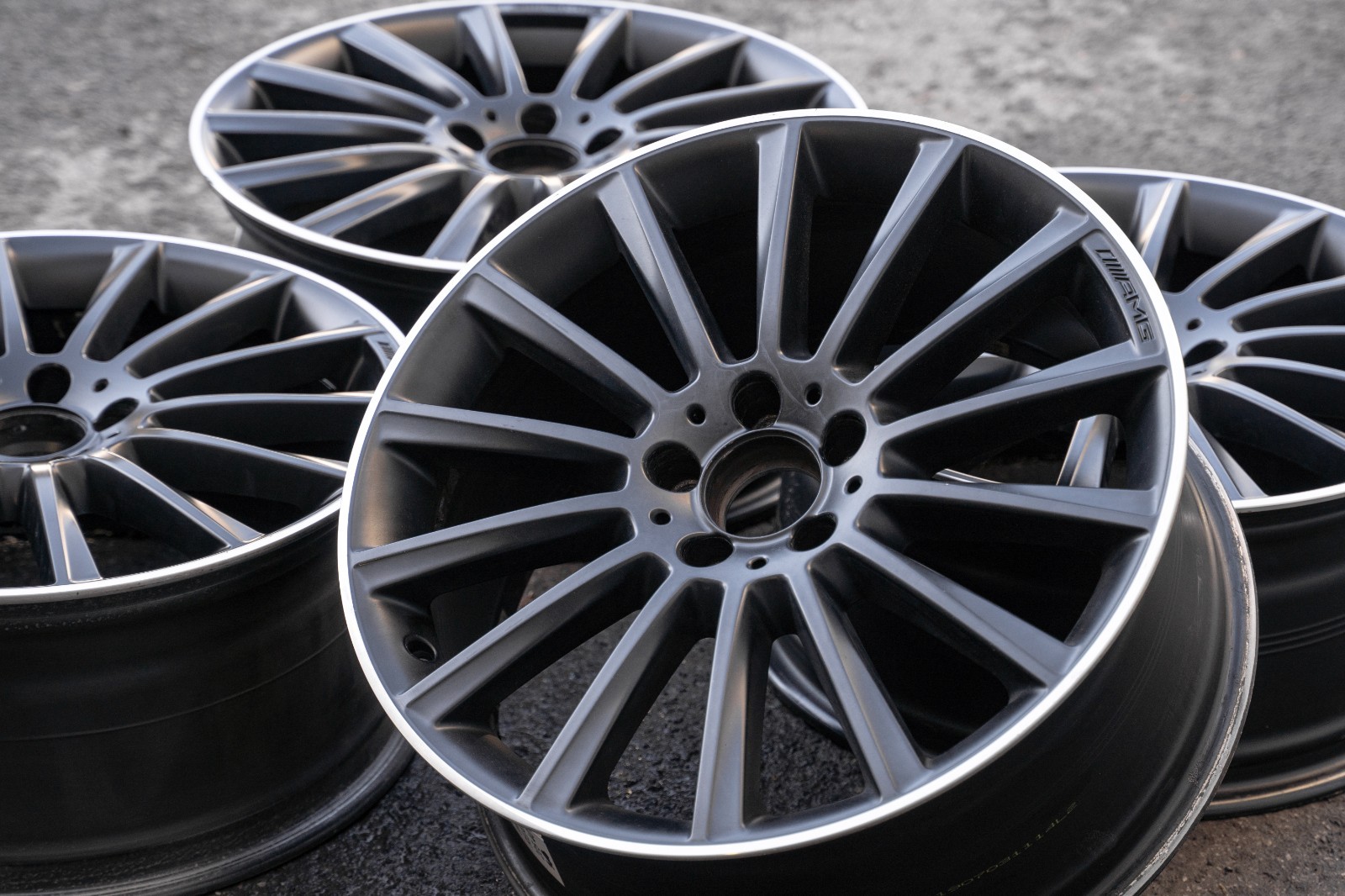 Mercedes CLA35 AMG 19" inch rim OEM 2019-2026 Genuine wheels Set - Read Listing - Image 7