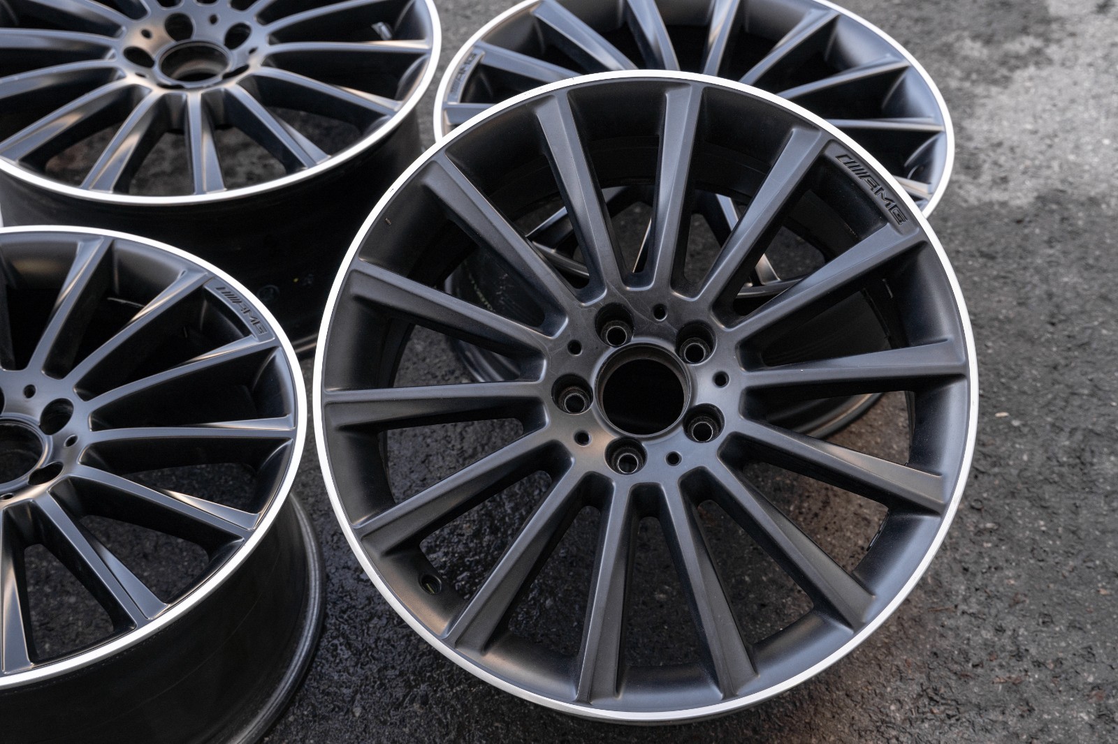Mercedes CLA35 AMG 19" inch rim OEM 2019-2026 Genuine wheels Set - Read Listing - Image 8