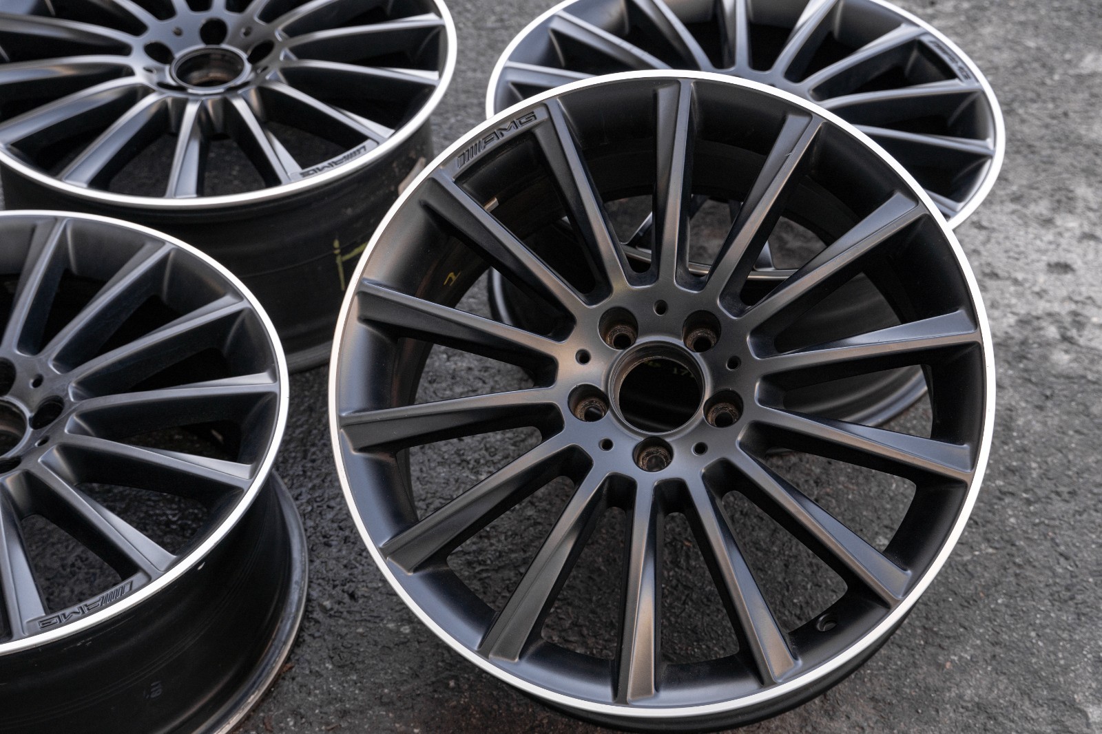 Mercedes CLA35 AMG 19" inch rim OEM 2019-2026 Genuine wheels Set - Read Listing - Image 12