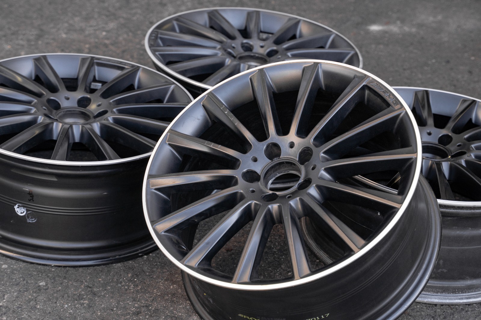 Mercedes CLA35 AMG 19" inch rim OEM 2019-2026 Genuine wheels Set - Read Listing - Image 15