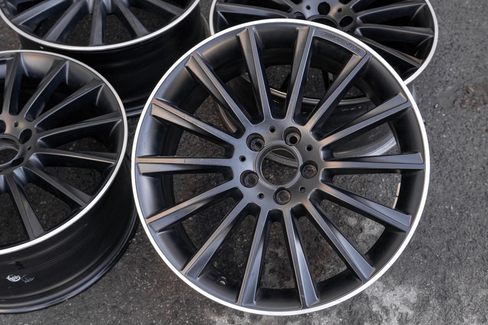 Mercedes CLA35 AMG 19" inch rim OEM 2019-2026 Genuine wheels Set - Read Listing - Image 16