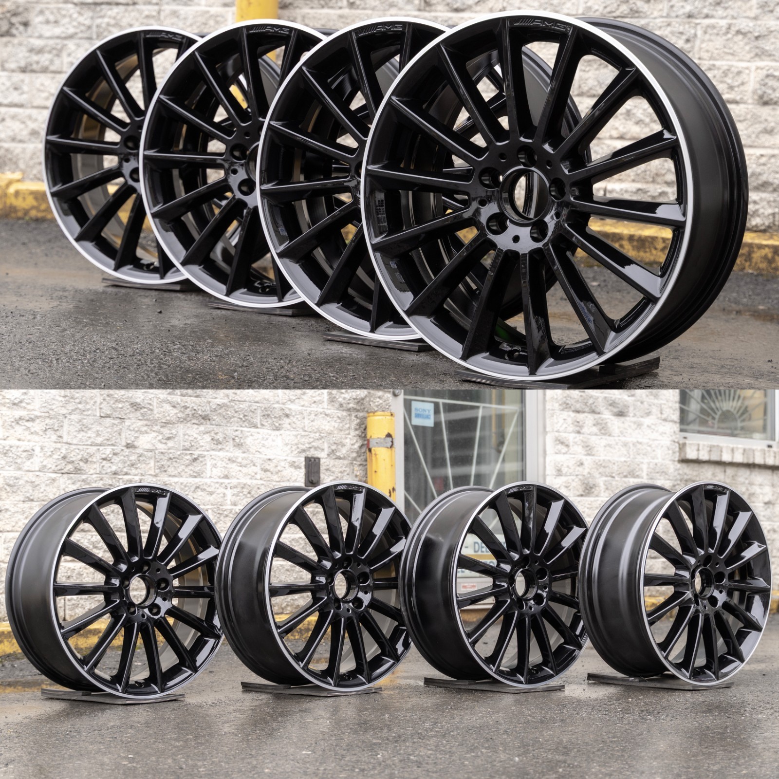 Mercedes CLA35 AMG 19" inch rim OEM 2019-2026 Genuine wheels Set - Read Listing - Image 5