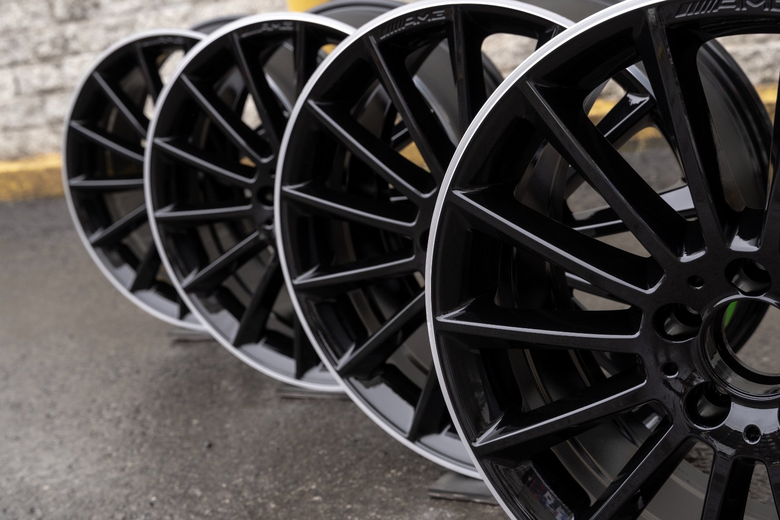 Mercedes CLA35 AMG 19" inch rim OEM 2019-2026 Genuine wheels Set - Read Listing - Image 7