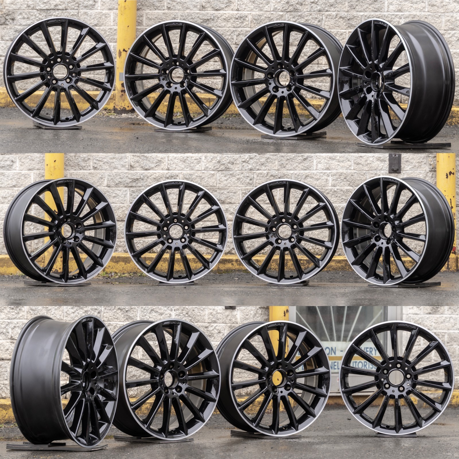Mercedes CLA35 AMG 19" inch rim OEM 2019-2026 Genuine wheels Set - Read Listing - Image 11