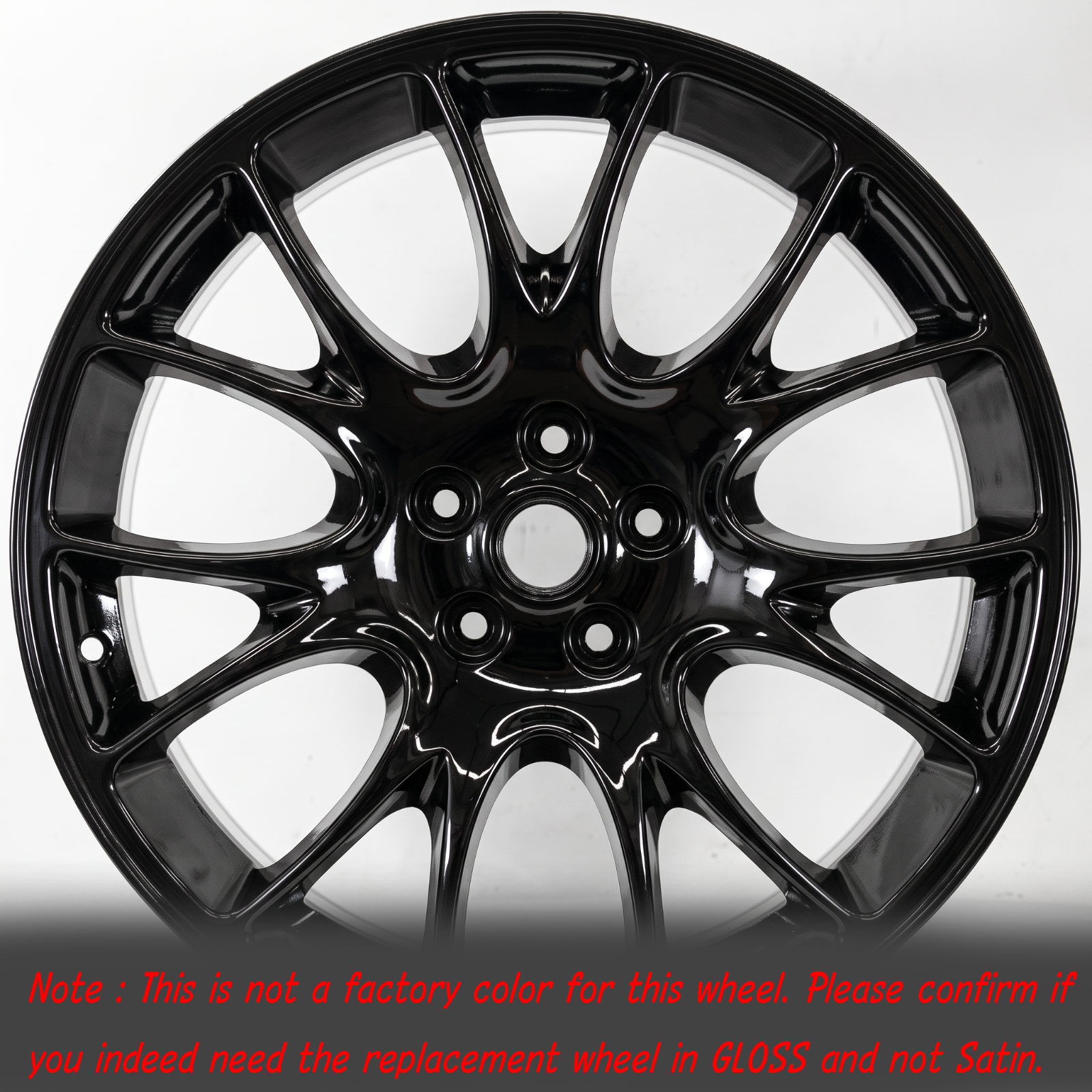 Ferrari 599 20" inch Rear Rim OEM 2005-2012 Genuine Challenge Style Wheel - Image 4