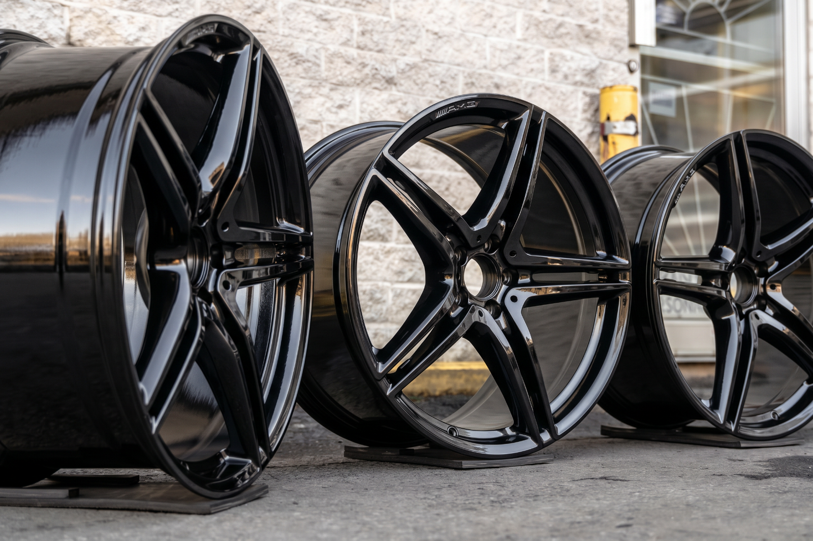 Mercedes S63 AMG 21" inch rim OEM 2021-2026 Genuine Original Square wheel Set - Image 2