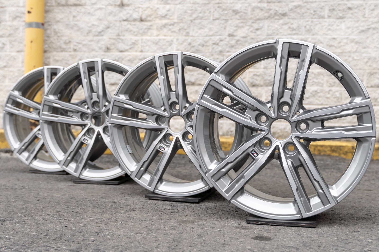BMW 228i Gran Coupe F44 17" inch Rim OEM 2020-2024 Genuine Style 550M Wheels SET - Image 2
