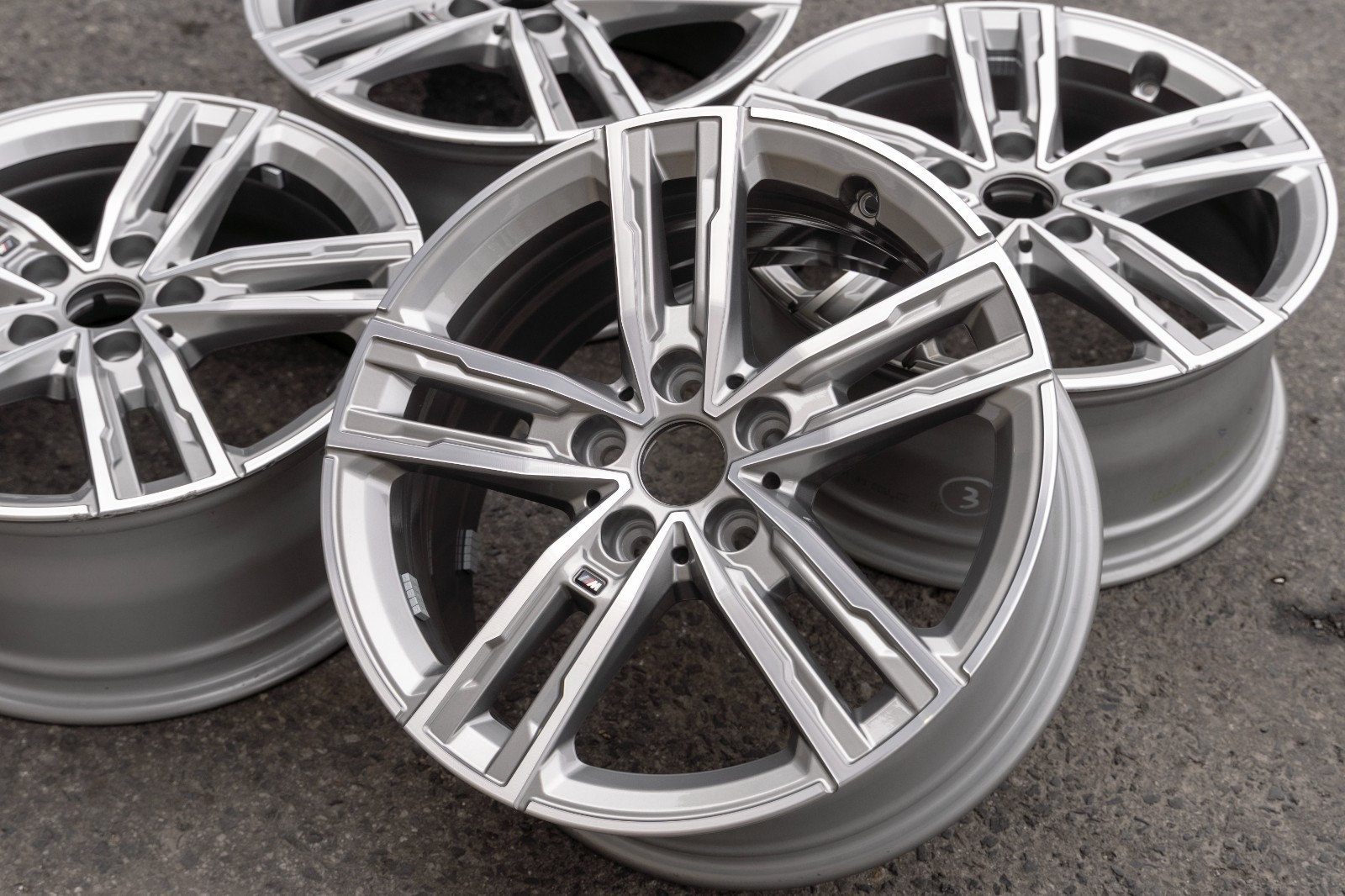 BMW 228i Gran Coupe F44 17" inch Rim OEM 2020-2024 Genuine Style 550M Wheels SET - Image 8