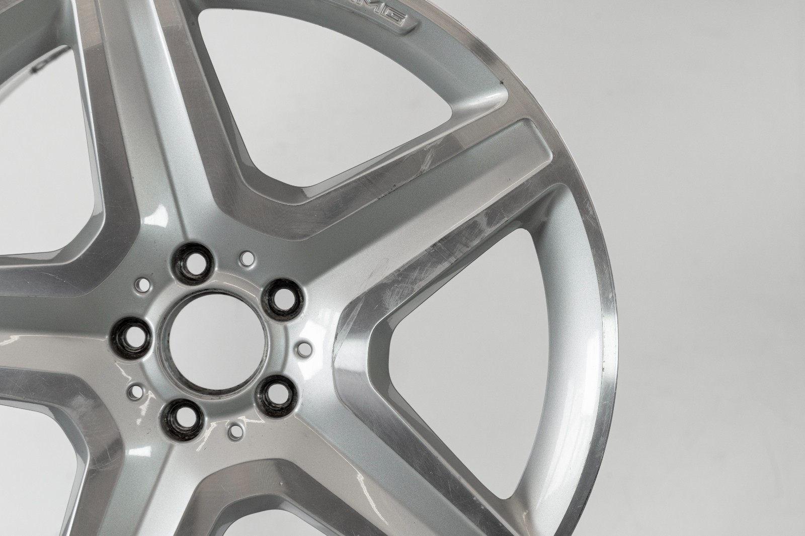 Mercedes ML350 ML550 GLE400 20" inch rim OEM 2013-2019 Genuine Factory AMG wheel – Image 4