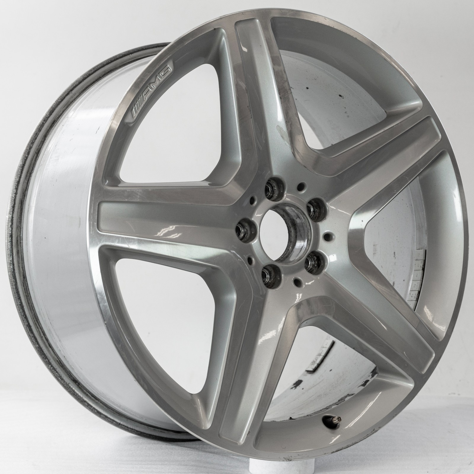 Mercedes ML350 ML550 GLE400 20" inch rim OEM 2013-2019 Genuine Factory AMG wheel – Image 17